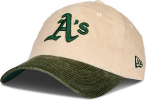 New Era 9twenty Mlb Oakland Athletics Unisex Kappen - Beige - Größe One Size - Baumwolle