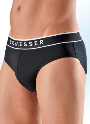 Schiesser Dreierpack Slips mit Elastikbund