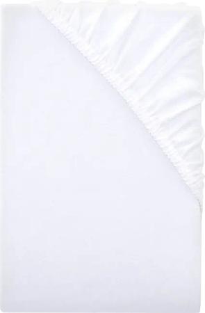 LIVARNO home Jersey-Spannbettlaken (Weiß)