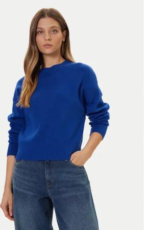 Vero Moda Pullover Gold Art 10332206 Blau Regular Fit