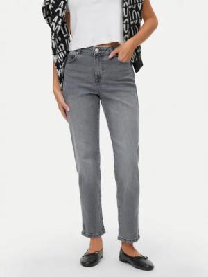 Vero Moda Jeans Amara 10337794 Grau Straight Fit