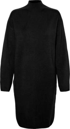 Vero Moda Strickkleid VMGOLD HIGHNECK PINSTRIPE