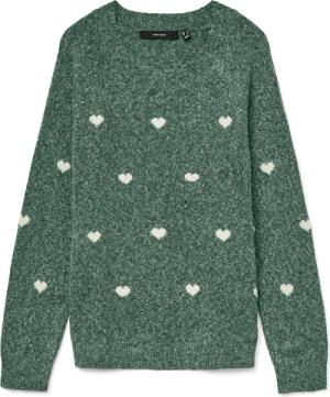 Vero Moda Rundhalspullover VMDOFFY INTARSIA LS