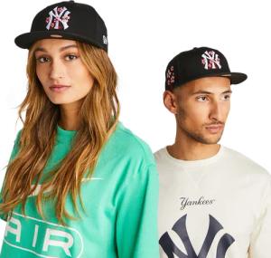 New Era 9fifty Mlb New York Yankees Unisex Schneller Rücken - Schwarz - Größe M/L