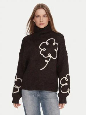 Vero Moda Rollkragenpullover Fatima 10335036 Braun Regular Fit