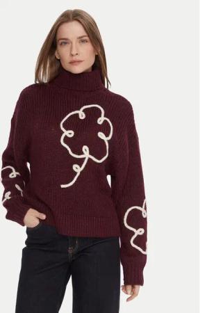 Vero Moda Rollkragenpullover Fatima 10335036 Violett Regular Fit