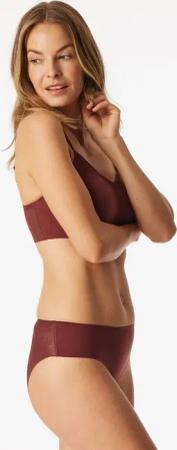 Tai Slip seamless Spitze burgund - Invisible Soft Lace 44