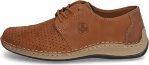 Rieker Nubukleder Schnürer sportiv