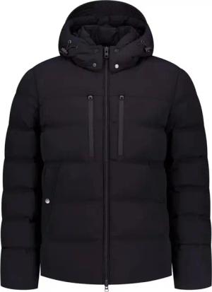 Woolrich - Matt Stretch Puffer Jacket - Größe XL - schwarz