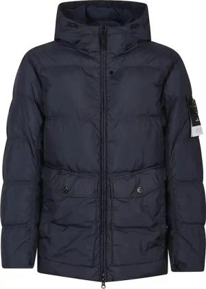 Stone Island - Rds Short Parka Blue - Größe L - blau