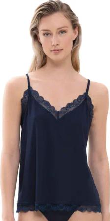 Mey Unterziehshirt "Luise" tiefer V-Ausschnitt, Spitze, elastisch, weich, feminin