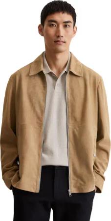 Marc O'Polo Lederjacke aus weichem Ziegenleder