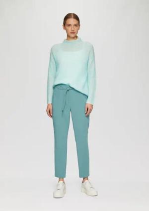 s.Oliver 7/8-Hose Hose Stoffhose mit Gürtelschlaufen