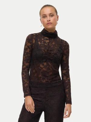 Vero Moda Bluse Neline 10335562 Braun Slim Fit