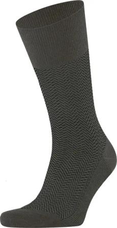 Falke Airport Herringstripe Socke Army - Größe 43-46