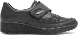 Rieker Halbschuhe 537C0-00 Schwarz