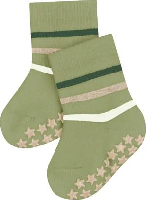 FALKE Haussocken Multi Stripe (1-Paar) Vollplüsch-Strumpf