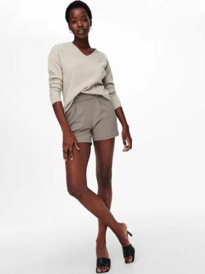 ONLY Strickpullover ONLCAMILLA V-NECK L/S PULLOVER