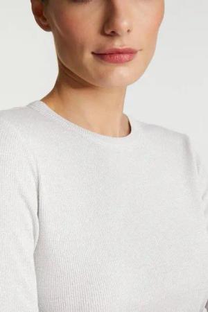 RICHROYAL Longsleeve aus glitzerndem Lurex