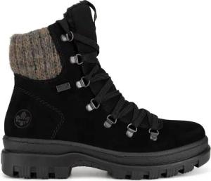 Rieker Schnürschuhe X8200-00 Schwarz