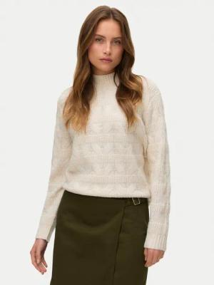 Vero Moda Rollkragenpullover Virgo 10331875 Beige Regular Fit