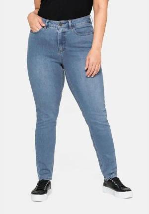 Sheego Stretch-Jeans Große Größen Super elastisches Power-Stretch-Material