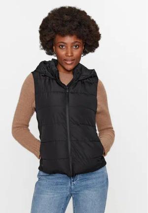 Vero Moda Bodywarmer 10289835 Schwarz Regular Fit