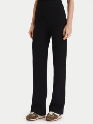 Vero Moda Strickhose Gold Art 10332174 Schwarz Loose Fit