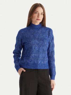 Vero Moda Rollkragenpullover Virgo 10331875 Blau Regular Fit