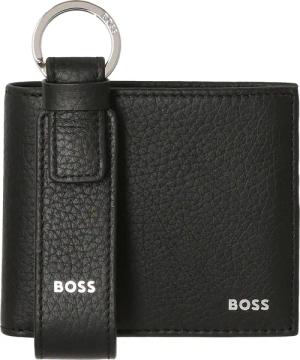 BOSS GB Geschenkset - Geldbörse 4cc und Schlüsselring (black)
