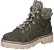 Tamaris Schnür Boots Damen grün