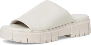 Tamaris Pantolette, Plateau, Sommerschuh, Schlappen im monochromen Look