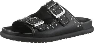 Tamaris Pantolette, Plateau, Sommerschuh mit auffälligen Nieten besetzt