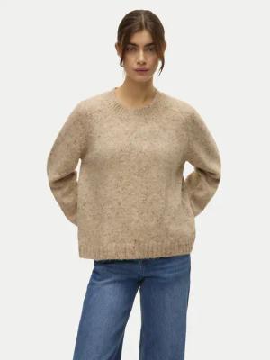 Vero Moda Pullover Ingrid 10331365 Beige Regular Fit