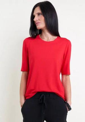 Seidel Moden T-Shirt mit Rundhalsausschnitt, MADE IN GERMANY