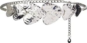 Tamaris Kettengürtel Vorne 6 cm breit mit gehämmerten Herzen, individuell verstellbar