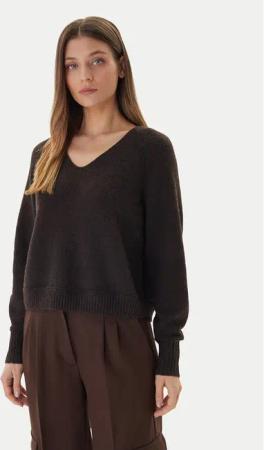 Vero Moda Pullover Aquarius 10331898 Braun Regular Fit