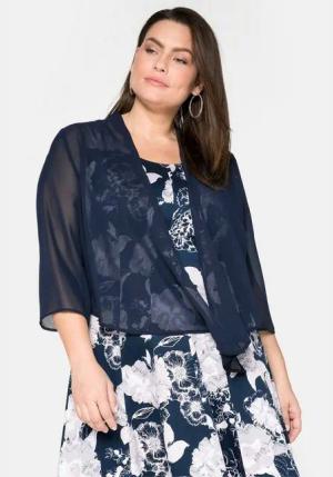 Sheego Bolerojacke Große Größen aus Chiffon