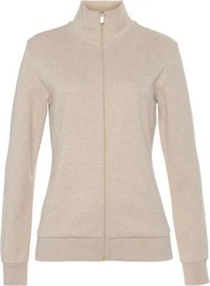 Bench. Loungewear Sweatjacke mit glänzender Logostickerei am Stehkragen, Loungewear