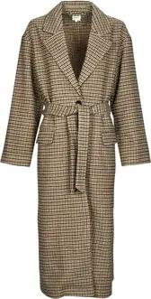 Only  Damenmantel ONLLIPA L/S LONG BELT CHECK COAT CC PNT