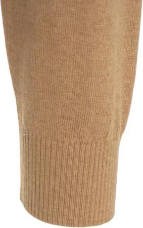 Kangra - Wool Blend Sweater With Round Neck - Größe 48 - beige