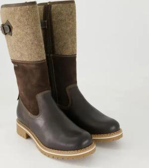 Tamaris Schuhe - M2643241 Leder und Veloursleder (Braun, Gr. 37)