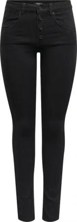 ONLY Skinny-fit-Jeans "ONLRAIN HW SK VIS BUTTON PUSH UP DNM PIM"