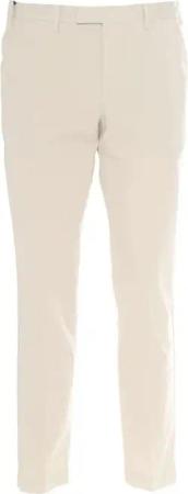 Pt01 - Master Flat Front Tailored Pants - Größe 48 - beige