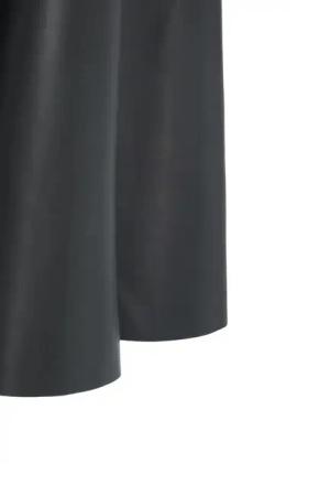 Norma Kamali - Faux leather midi dress - Größe L - schwarz