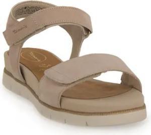 Tamaris  Sandalen 403 BEIGE NUBUCK