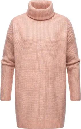 Ragwear Strickpullover Lynea Remake Damen Rollkragenpullover aus Strick