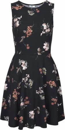 Beachtime Strandkleid mit Blumenprint, Minikleid, Sommerkleid aus Baumwolle