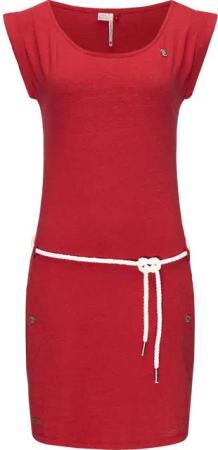 Ragwear Shirtkleid Tag leichtes Jersey-Kleid in melierter Optik