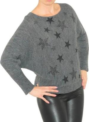 YESET Longpullover Pullover Strick Pulli Fledermausärmel Top Wolle